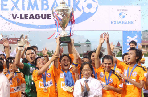 CLB SHB Đà Nẵng Vô địch V.League 1-2012