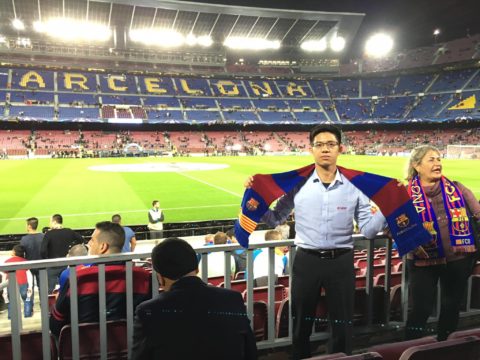 Dự khán trận đấu tại C1 giữa Barcelona vs Manchester City 2016