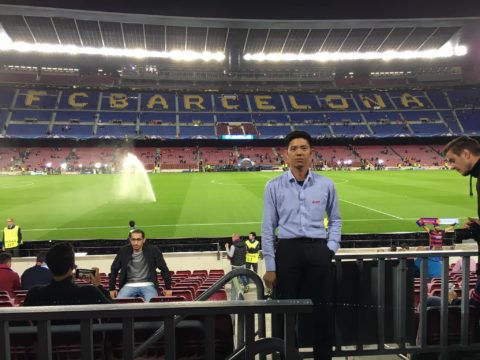 Dự khán trận đấu tại C1 giữa Barcelona vs Manchester City 2016